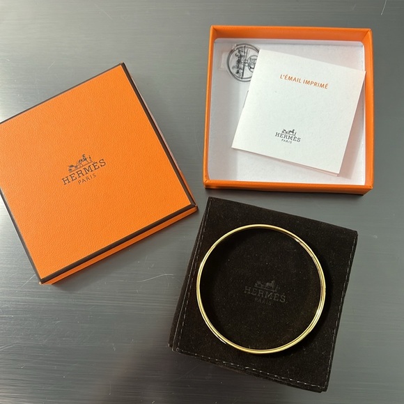 Authentic Hermes enamel bracelet - Picture 3 of 8